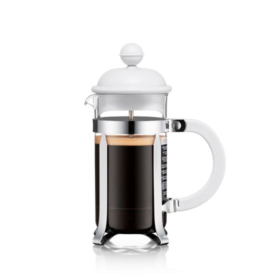 CAFFETTIERA French Press Coffee maker - White (Multiple Sizes)