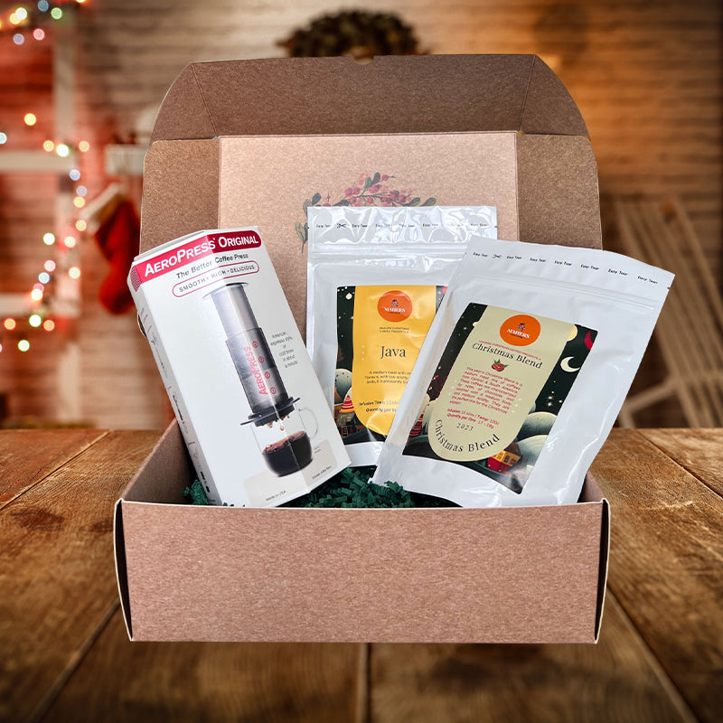 Christmas Gift Box (Aeropress, 2 Coffees)