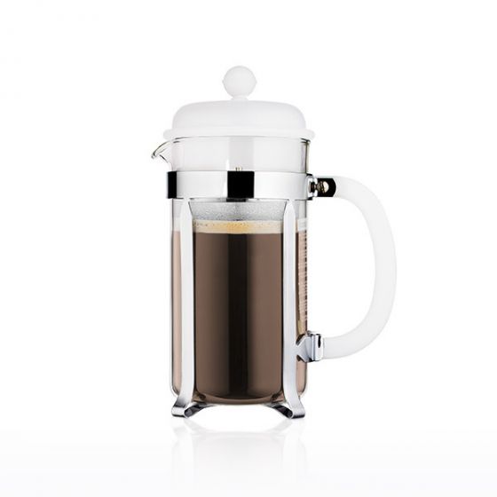CAFFETTIERA French Press Coffee maker - White (Multiple Sizes)