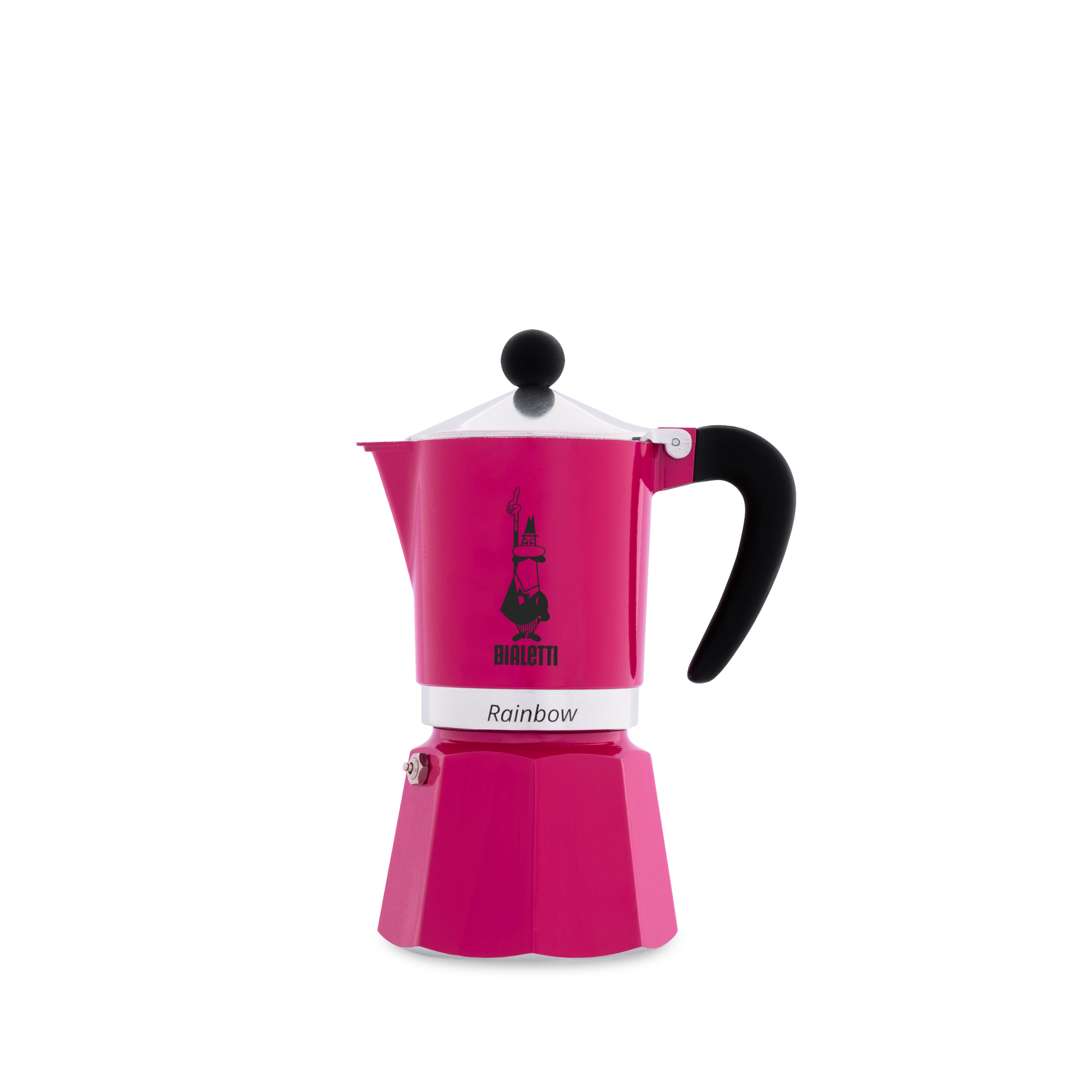 BIALETTI Rainbow Aluminium - Pink (Multiple Sizes)